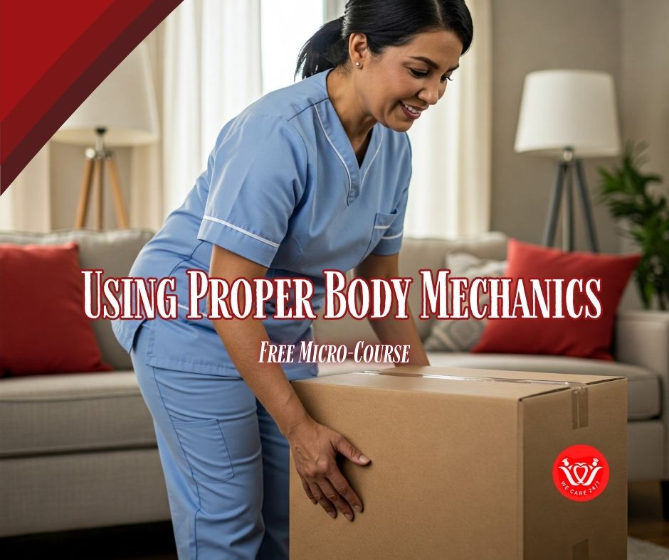 Using Proper Body Mechanics